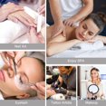 thumbnail image 4 of Nail Tech Lamp for Desk, 3000K to 6000K Stepless Dimming Foldable Nail Light with Phone Holder, All Around Lighting LED Manicure Lamp Nail Table Light for Eyelashes, Nail, Makeup, 4 of 7