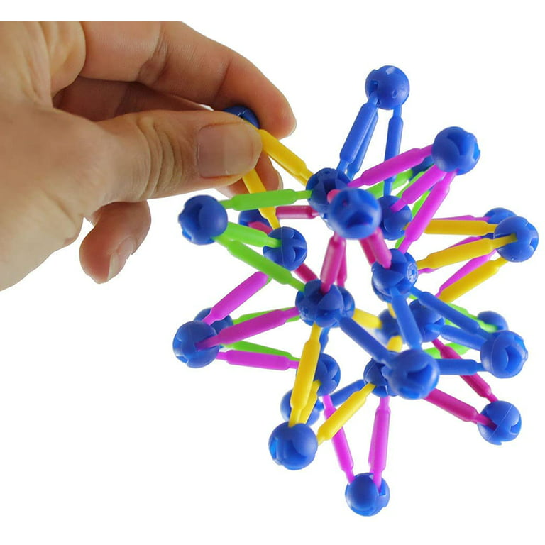 3 Multi color Mini Collapsible Ball Expanding and Contracting Ball