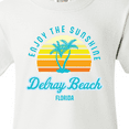 thumbnail image 4 of Inktastic Summer Enjoy the Sunshine Delray Beach Florida in Blue Youth T-Shirt, 4 of 5