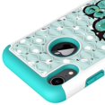 thumbnail image 4 of CoverON Apple iPhone XR (6.1") Case, Aurora Series Rhinestone Phone Cover, 4 of 7