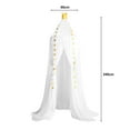 thumbnail image 3 of YAOMOBB Kids Bed Canopy Fine Mesh Bed Canopy Crown Decor Star Pendant Princess Room Highlight, 3 of 6