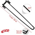 thumbnail image 2 of 4Pcs Length 28'' Folding Hairpin Table Legs Solid Iron Coffee Table Legs, 2 of 11