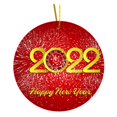 thumbnail image 1 of Gibobby Decoración de Navidad Adornos Colgantes Personalizar Adornos en forma 2023 Decoración del(Red), 1 of 4