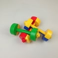 thumbnail image 4 of 3 Pairs Kids Morning Exercise Barbells Plastic Dumbbells Kid Exercise Supplies (Random Color), 4 of 8