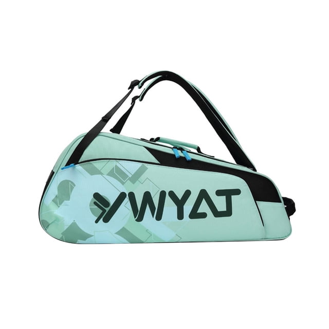 S SERENABLE Badminton Racket Bag Fashionable for Tournaments Outdoor Sports Competitions Green