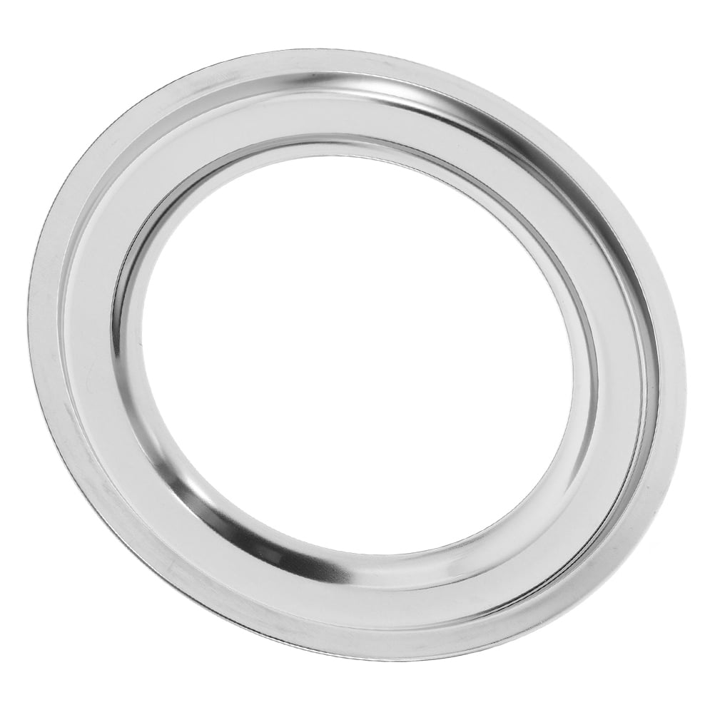 SOPOTUTU Stainless Steel Stove Burner Drip Pan, Plated , Compact Design, Easy to Install, Kitchen Replacement Accessory