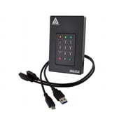 Apricorn Aegis Fortress 2 TB Hard Drive - 3.5 External - USB 3.0 - 5400rpm - 180 MB/s Maximum Read Transfer Rate
