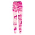thumbnail image 4 of Audhol Yoga Pants Women Women's Autumn and Winter Camouflage Leggings Artistic Printed Soft Stretchy Pants for Women Camo Leggings Pink 3XL, 4 of 4