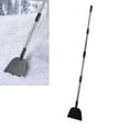 thumbnail image 1 of Flat Shovel, Multifunctional Easy To Install Efficient Shoveling Snow Ice Chopper Long Handle Adjustable Height  for Walkway Cleaning, 1 of 7