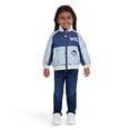 thumbnail image 3 of Bluey Toddler Girl Colorblock Jacket, Sizes 2T-5T, 3 of 5