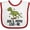 White and Red, variant on Inktastic Gigi and Poppy Love Me Dinosaur Boys Baby Bib
