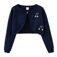 thumbnail image 5 of SGMVNU Sweaters for Boys Girls - Soft Comfortable Stylish Knit Cardigan Coat, Outerwear for Toddler Kids & Teens Girls, Children Fall Winter Outfits(Size 9-10 Years,Blue), 5 of 5