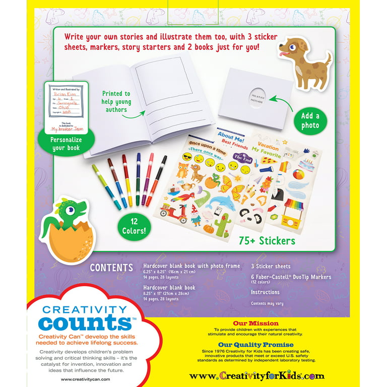 Write & Draw Your Own Book: Easy Home Author Kit for Kids [Book]
