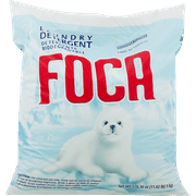 Foca Powder Laundry Detergent for Tough Stains, Enzyme Formula, 11 lb
