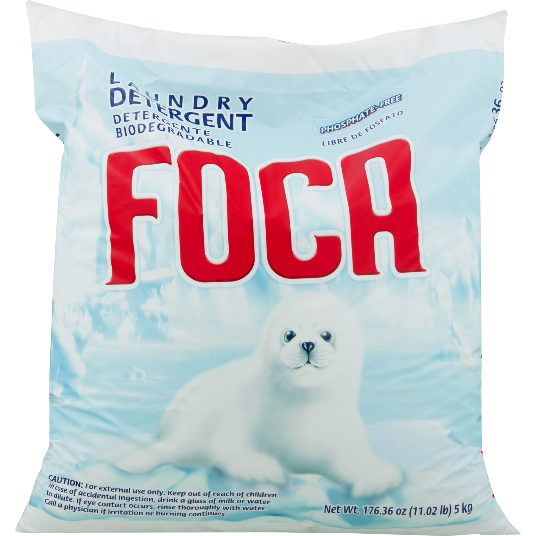 Foca Phosphate Free Laundry Detergent, 176.36 oz - image 5 of 6