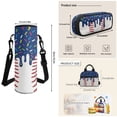 thumbnail image 6 of Yspwyqan 4 Piece Boys Backpack Set, 17" Large Baseball Dark Blue Ice Cream Drip Kids Backpack Set with Lunch Bag, Pencil Case and Water Bottle Bag, for Boys Ages 8-15 Elementary School, 6 of 7