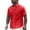 Red, variant on EHRWE Men's Shirts Male Short Sleeve Slim Fit Business Casual Shirts For Men Button Up Shirts Classic