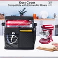 thumbnail image 2 of BAGSPRITE Stand Mixer Cover with Detachable Appliance Sliders Base Compatible with KitchenAid Mixer-Storage Bag for 6/7/8 Quart with Pockets for Kitc, 2 of 8