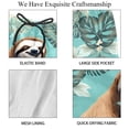 thumbnail image 4 of luoweisi Men's Beach Shorts Quick Dry Swim Trunks with Mesh Lining Sloth M, 4 of 5