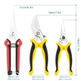 thumbnail image 6 of Blibly Bypass Pruner Garden Pruning Shears with Steel Blade 3 Pack, 6 of 7