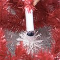 thumbnail image 6 of Demi Bonn 6ft Tall Artificial Hinged Christmas Tree with Bendable Santa Hat Style & 1250 Lush Tips, LED Lights for Holiday Decorations, Realistic Fir Look & Xmas Tree, 6 of 12