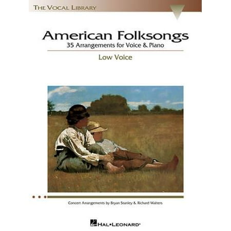 - American Folksongs : The Vocal Library Low Voice