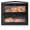 Black, variant on Bread Box for Kitchen Countertop Corner Large Wooden Bread Bin 2 Tier Rustic Storage Container with Window Keeper Shelf Organizer for Loaves Pastries & Snacks (Yellow)