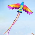 thumbnail image 4 of Cometa de pájaro fénix de gran envergadura, cometas gigantes de una sola línea para juegos deportivos al aire libre. A, 4 of 9