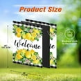 thumbnail image 4 of Summer Lemon Garden Flag 28 x 40 Inch Vertical Double Sided Welcome Spring Large Yard Flag Yard Welcome Outdoor Decor Yard Flag, 4 of 6