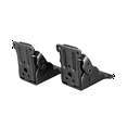 thumbnail image 2 of 2Pack Folding Brackets, Lock Extension Support Bracket Foldable Self Lock Hinges with Screws for Table Bed Leg Feet, 2 of 8