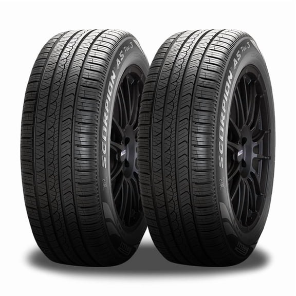 2 Pirelli Scorpion All Season Plus 3 235/55R20 102H SUV CUV Truck 70000 Mileage P3919800 / 235/55/20 / 2355520