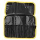 thumbnail image 2 of Bolsa de almacenamiento de placa de hierro resistente para proteger su equipo Organizador de herramientas de pesca negro y amarillo, 2 of 8