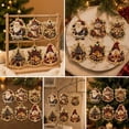 thumbnail image 5 of Kiplyki 6Pcs DIY Pearl Art Christmas Ornament Kit Hanging Diamond Art Christmas Ornament Set Includes Pearls Colorful Beads Art Craft Shimmering Holiday Gift for Tree Window Wall Fireplace Decor, 5 of 6