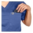 thumbnail image 3 of Uniforme Medico Pijama Quirurjica Mujer Jumper Conjunto CH Color Azul Acero, 3 of 5