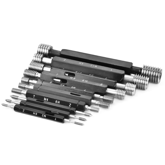 Wide Application Pitch Diameter Measurement Tool Thread Plug Gage 10 Pcs/Set For Measurement Supplies Inspection Tools Inspection Hardware Measurement Tools