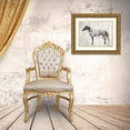 thumbnail image 3 of Harper, Ethan 14x12 Gold Ornate Wood Framed with Double Matting Museum Art Print Titled - Appaloosa Study II, 3 of 4