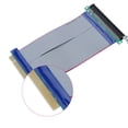 thumbnail image 4 of Durable Lightweight PCI-E 16x Soft Cable, PCI-E Riser Card Extender, For 2U 1U, 4 of 8