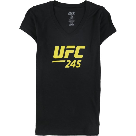 UFC Womens No. 245 Dec 14 Las Vegas Graphic T-Shirt, Black, Medium