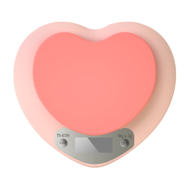 Injueey Báscula de gramaje ABS diseñada para cocinar y hornear con precisión. Báscula de alimentos pequeña, fácil de usar y que ahorra Electrodomésticos 1 g/5 kg