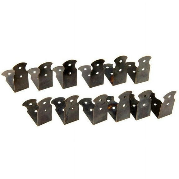 12 Pcs Corner Protector Antique Bronze Gift Box Wooden Cases Corner Bracket Hardware For Home Decoration Accessories