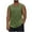 Army Green, variant on Men's Casual Henley Shirt Short Sleeve Summer Shirts Linen Band Collar Summer Beach Shirts Gray M Placed Recently by Me Delivery Status