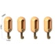 thumbnail image 3 of Fiudx Gancho para Colgar En La Pared, Diseño Adhesivo Resistente, Multiusos para Sombreros, Toallas y Llaves, Elegante y Moderno, Fácil de Instalar, para Puertas, Armarios y Clósets, Paquete de 4, Ta, 3 of 6