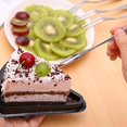 thumbnail image 2 of 10pcs Stainless Steel Reusable Fruit Fork Cake Snack Dessert Salad Flatware Fork Two-tine Fork Set, 2 of 5