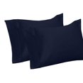 thumbnail image 4 of Royal Tradition Solid 600-Thread-Count, 100-Percent Cotton, 22-Inch Super Deep Pocket California King Bed Sheets Set, Navy, 4 of 4