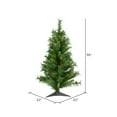 thumbnail image 3 of Vickerman 3' Cheyenne Pine Artificial Christmas Tree, Unlit, 3 of 4