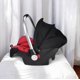 thumbnail image 3 of Asiento Portabebe Mecedora Little monkey Tipo Moises Ergonómico Rojo, 3 of 3