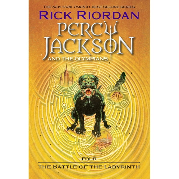 Pre-Owned Percy Jackson and the Olympians, Book Four: The Battle of the Labyrinth (Paperback) 1368051464 9781368051460