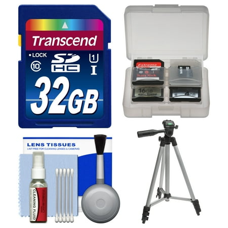 Samsung Bullet Camera - Essentials Bundle for Samsung HMX-F90, Q20, QF20, QF30 HD Camcorder with 32GB Card + Tripod + Accessory Kit