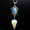 Opal, variant on Natural Crystal Hexagonal Pointed Cone Pendant Pendulum Reiki Chakra Necklace