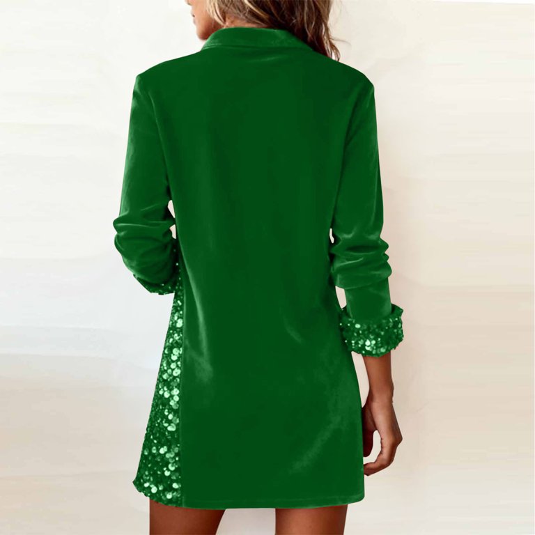 slim fit dress slacks Light The Night Sequin Mini Shirt Dress – VICI